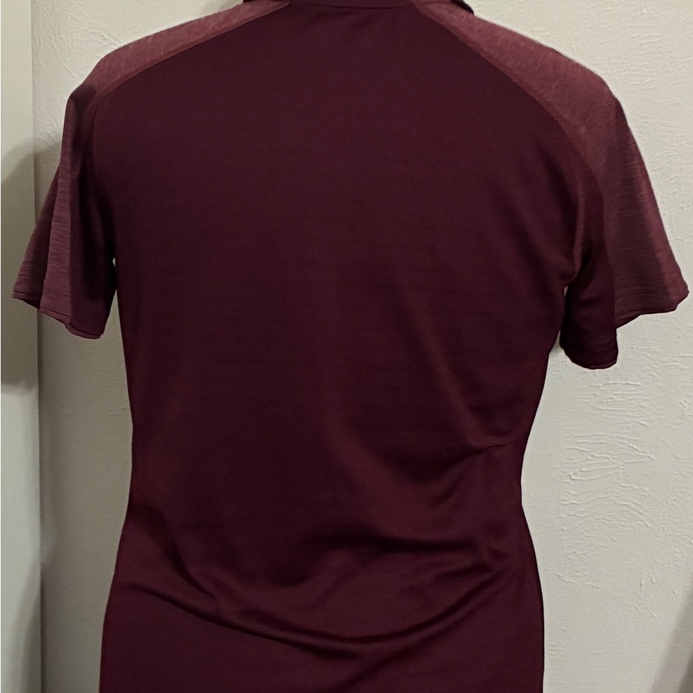 ADIDAS Texas A&M polo type shirt. Climalite fabric Collegiate. Large. Athleisure - Picture 3 of 4